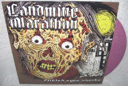 LANDMINE MARATHON "Rusted Eyes Awake" LP (Deep Six) Color